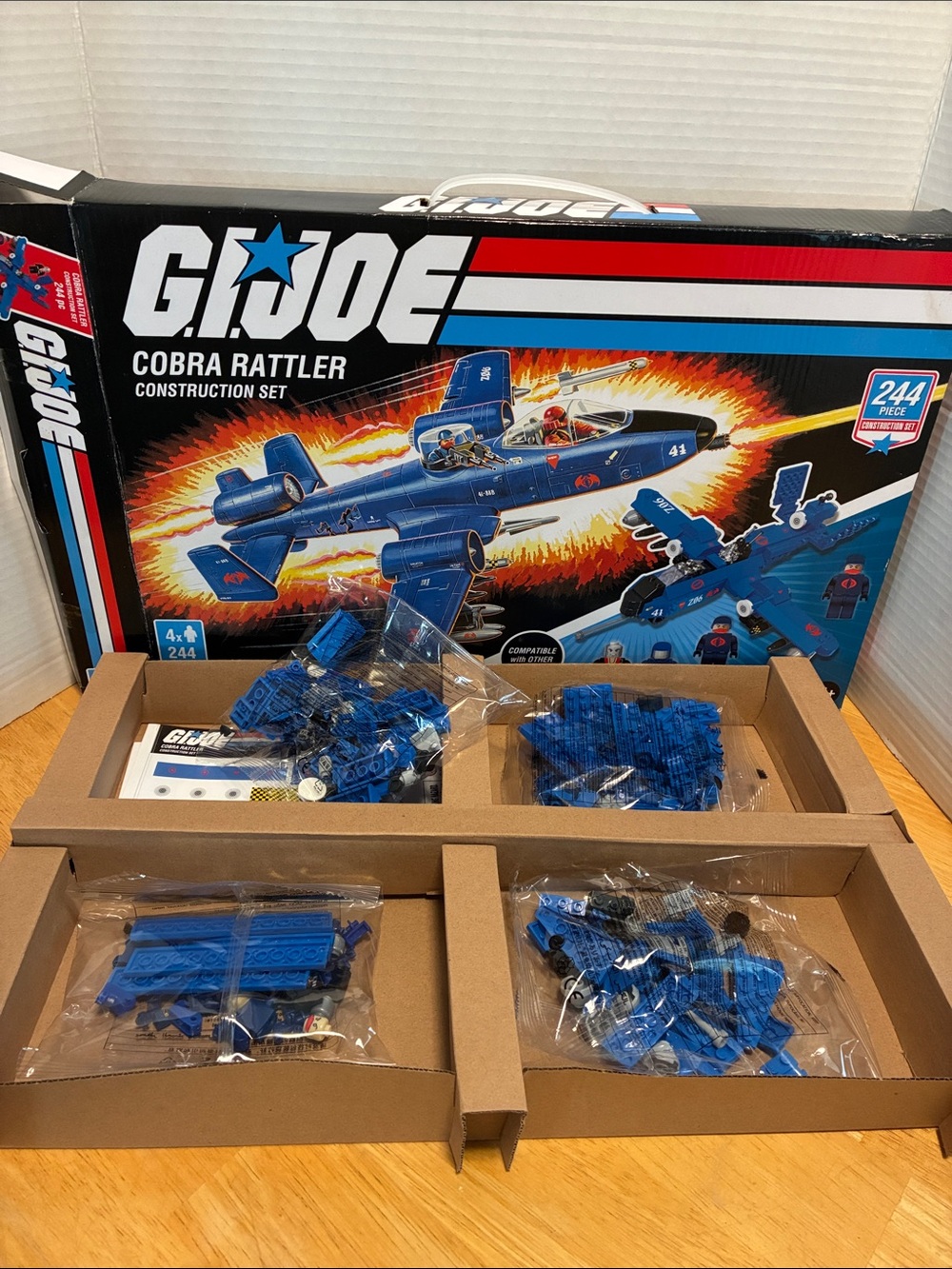 G.I. Joe Cobra Rattler Construction Set